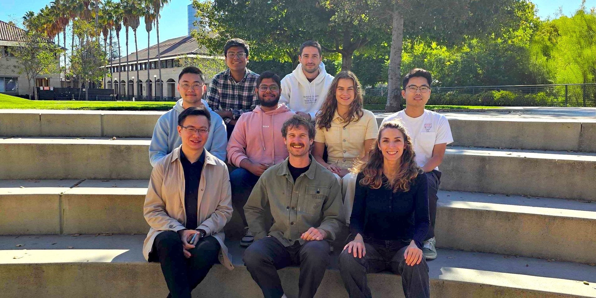 Gradient Spaces group photo at Stanford